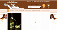 Desktop Screenshot of confiture-de-lait.com