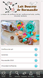 Mobile Screenshot of confiture-de-lait.com